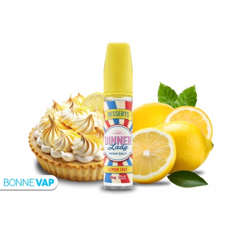 E liquide Lemon Tart Dinner Lady 50ml