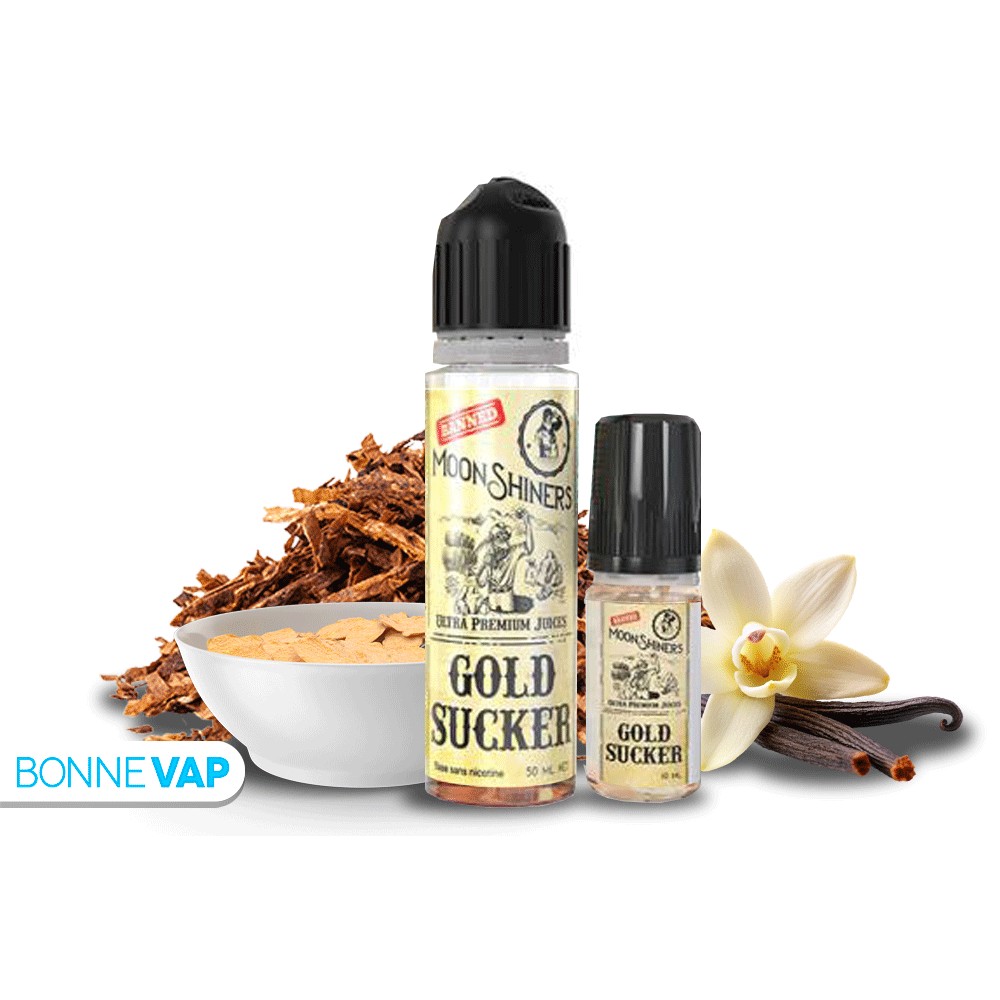 E-liquide Gold Sucker Moonshiners 60 ML