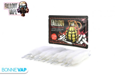 Coton FALLOUT Bio par 20 lacets de 3,0mm