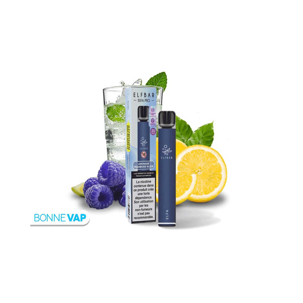 Kit ELFA PRO Limonade Framboise Bleue | ELFBAR