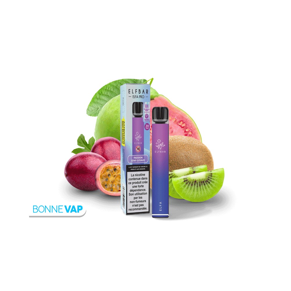 Kit ELFA PRO Passion Kiwi Goyave | ELFBAR