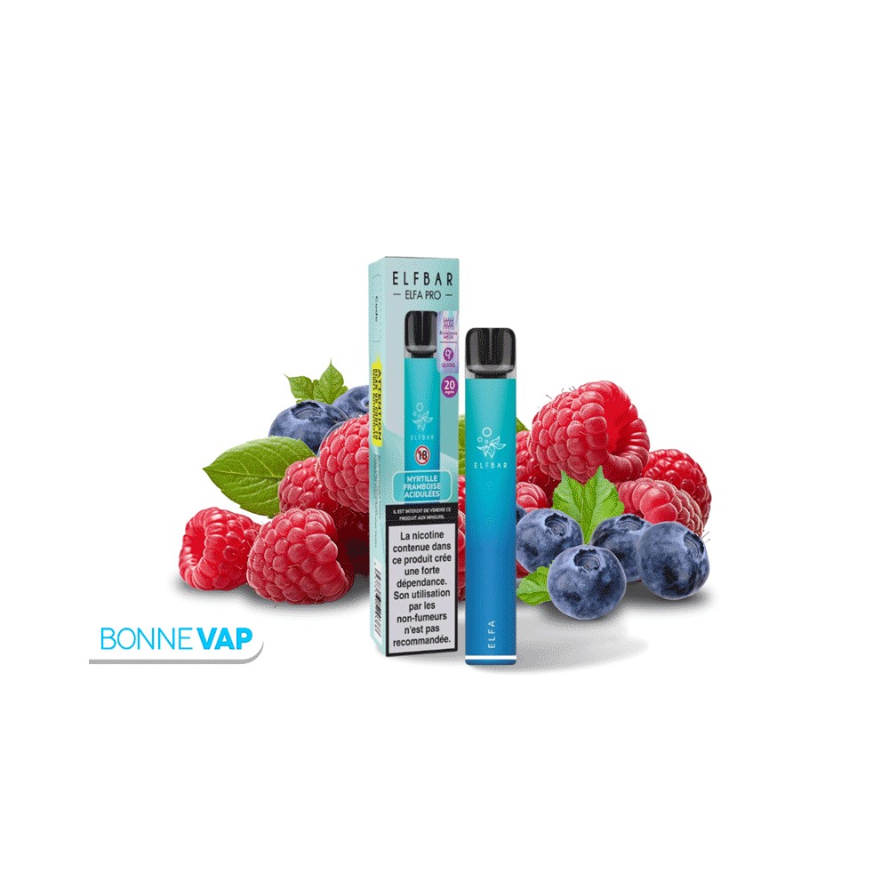 Kit ELFA PRO Myrtille Framboise Acidulée | ELFBAR