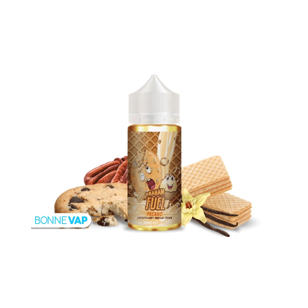 E-liquide Pecano de la gamme Graham Fuel en 100ml
