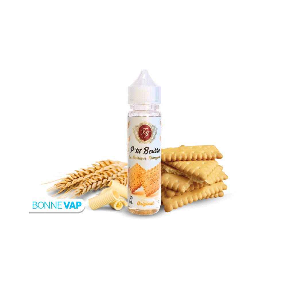 E liquide P'tit Beurre La Fabrique Française 50ml