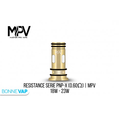 Resistance Series PNP-X - MPV - 0.60ohm
