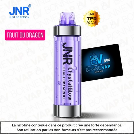 Puff Black Dragon Ice - CrystalGlow X JNR - Info