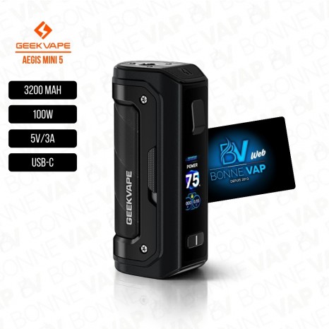 Mod Aegis Mini 5 - Geekvape - Black
