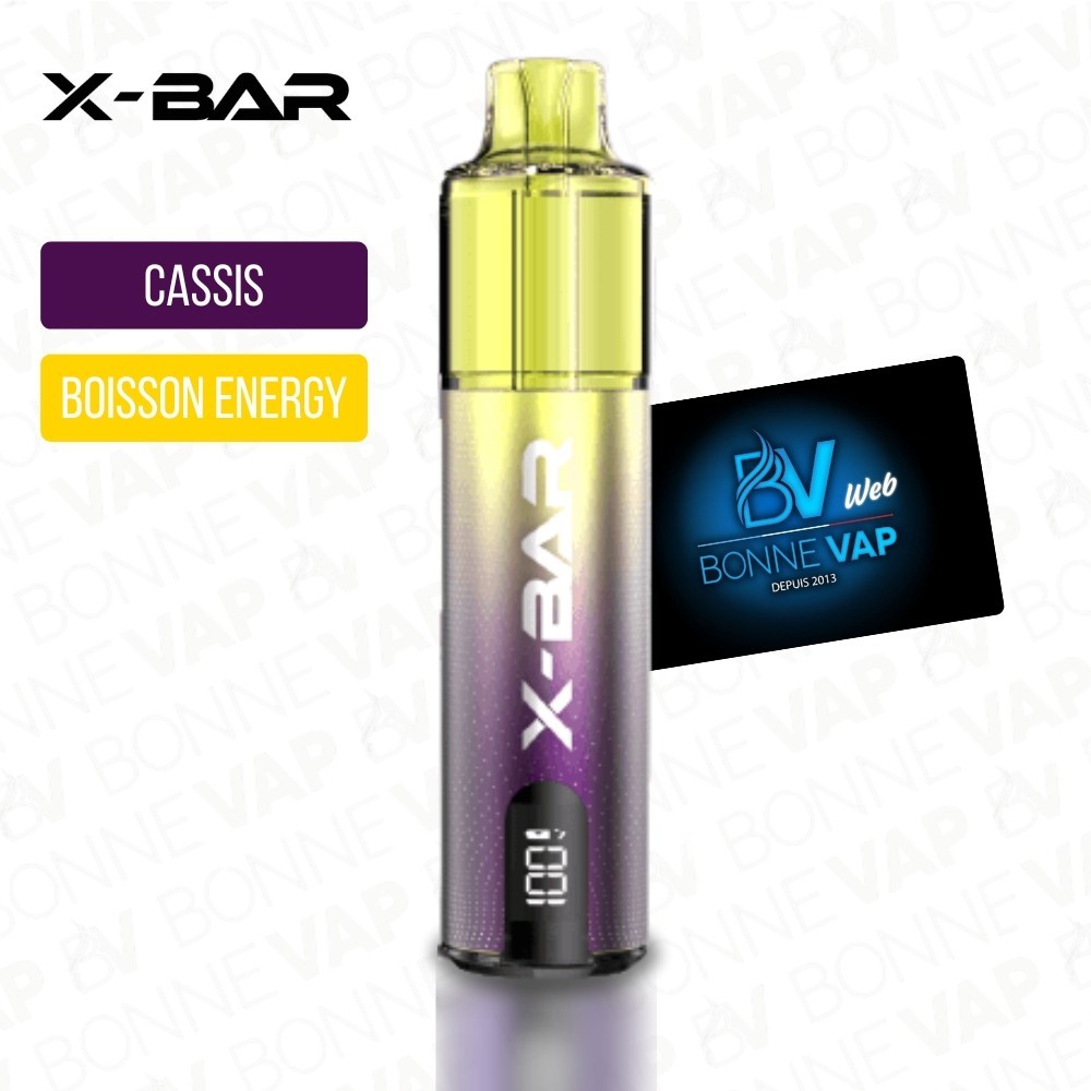 Starter Puff Cassis Energy Bull - X-Line