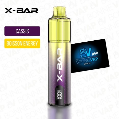Starter Puff Cassis Energy Bull - X-Line