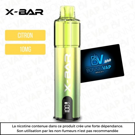 Starter Puff Granité Citron - X-Line - 10mg