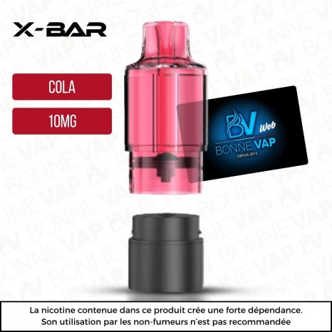 Cartouche Fizzy Cola - X-line - 10mg