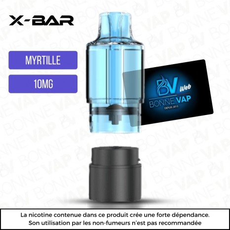 Cartouche Blueberry Ice - X-line - 10mg