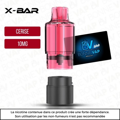 Cartouche Cerise Glacée - X-line - 10mg