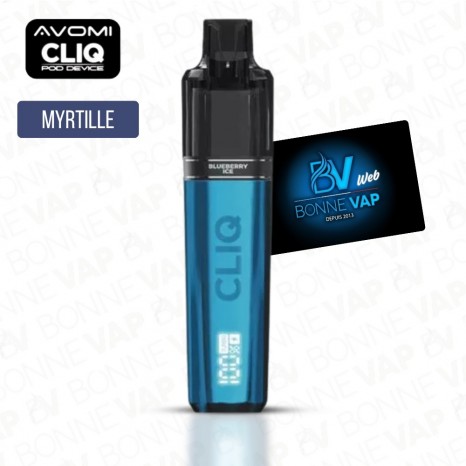 Starter Puff Myrtille Glac&eacute;e - Cliq AVM