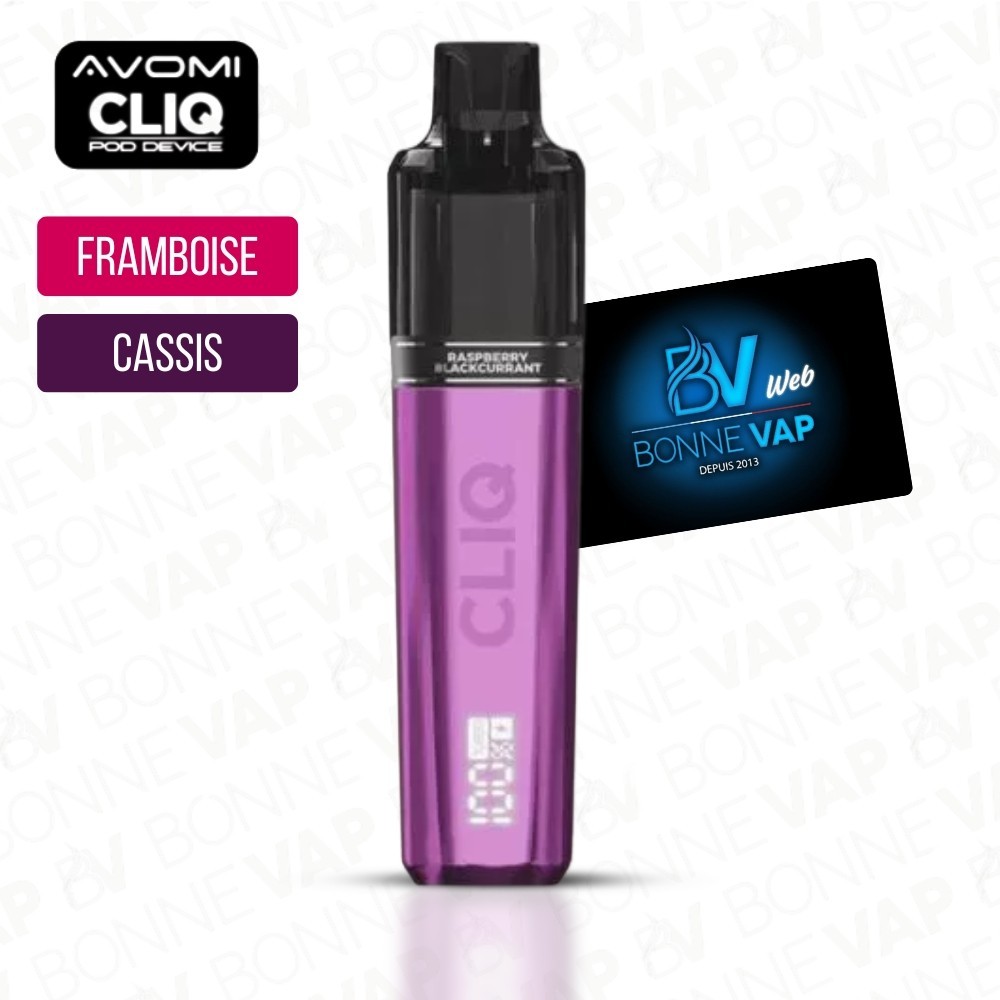Starter Puff Framboise Cassis - Cliq AVM