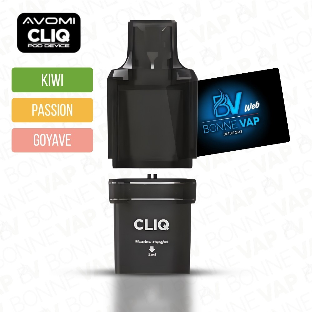 Cartouche Kiwi Passion Goyave - Cliq AVM