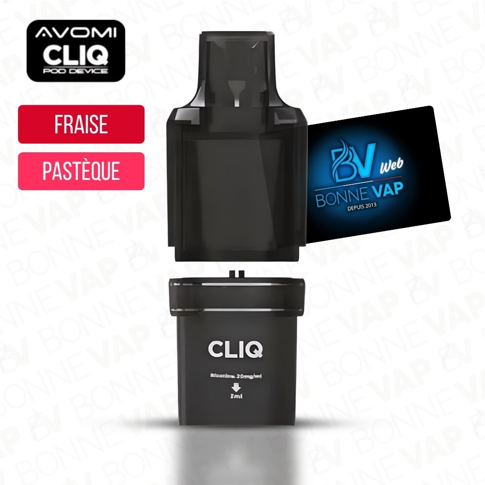 Cartouche Fraise Pastèque - Cliq AVM