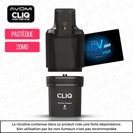Cartouche Pastèque Glacée - Cliq AVM - 20mg