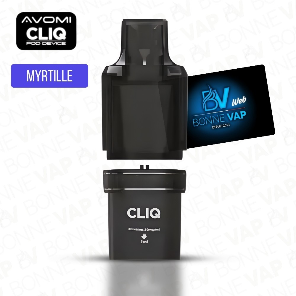 Cartouche Myrtille Glacee - Cliq AVM