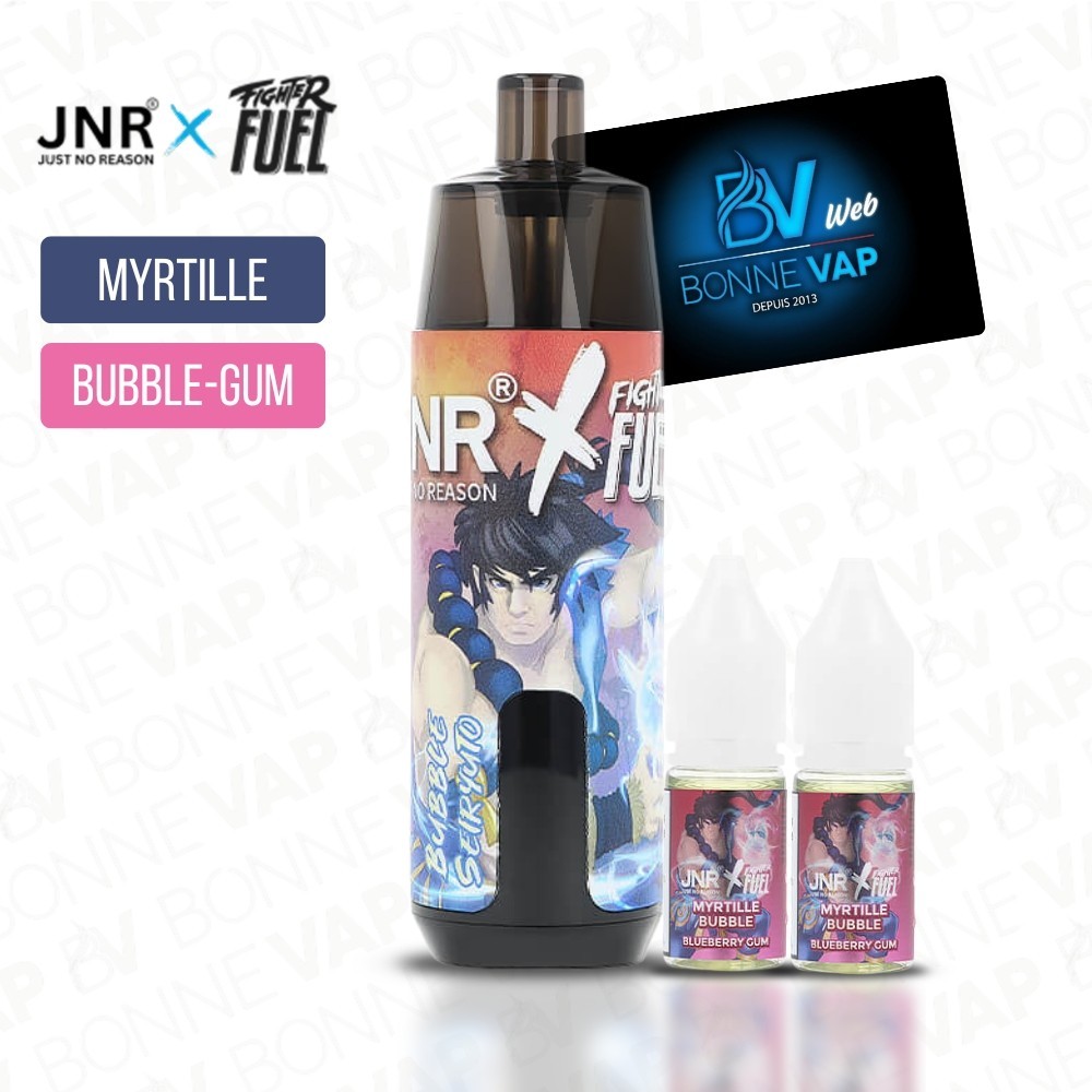 Puff Shisha Plus Bubble Seiryuto - JNR X Fighter Fuel