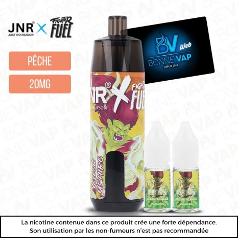 Puff Shisha Plus Yellow Ushiro - JNR X Figther Fuel - 20mg