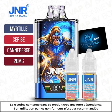 Puff Blueberry Cherry Canberry - Gorilla X JNR - 20mg