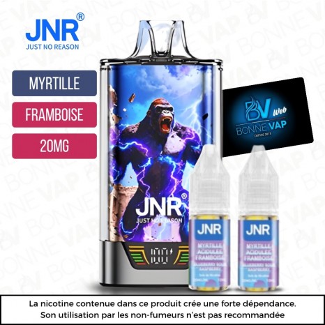 Puff Blueberry Sour Raspberry - Gorilla X JNR - 20mg
