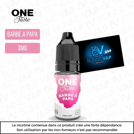 Barbe à Papa 10ml - One Taste - 03mg