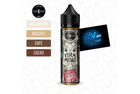 Tiramisu 50ml - Curieux