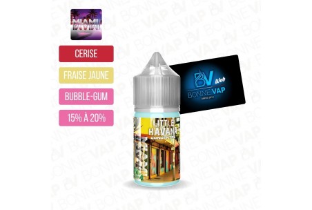 Concentré Little Havana 30ml - Miami Vapes