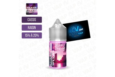 Concentré Purple Skyline 30ml - Miami Vapes