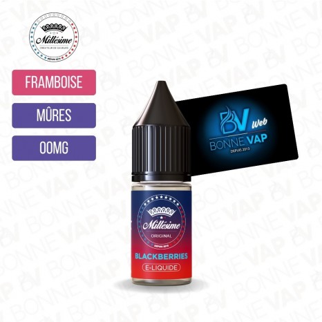 Blackberries 10ml - Millésime - 00mg