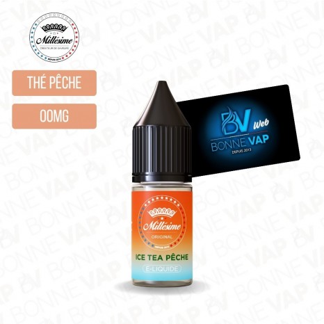 Ice Tea Pêche 10ml - Millésime - 00mg