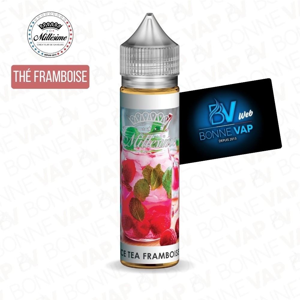 Ice Tea Framboise 50ml - Millésime