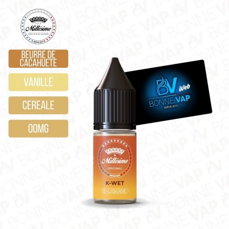 K-Wet 10ml - Millésime - 00mg