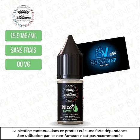 Booster 80VG 10ml - Millésime - 19.9mg