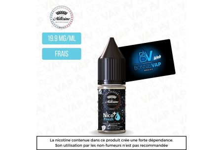 Booster Nico+ Fresh 10ml - Millésime - 19.9