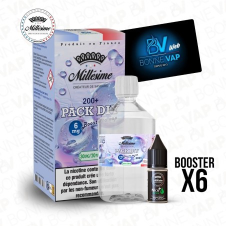 Pack DIY 6mg 200ml 3070 - Mill&eacute;sime