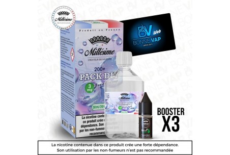 Pack DIY 3mg 200ml 3070 - Millésime - Prévention