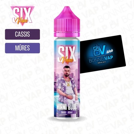 Miami Blue 50ml - Six Vape