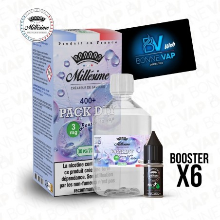 Pack DIY 3mg 400ml 3070 - Mill&eacute;sime