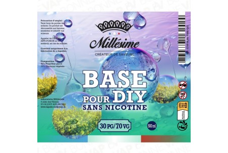 Base Végétale 500ml 3070 - Millésime - Etiquette