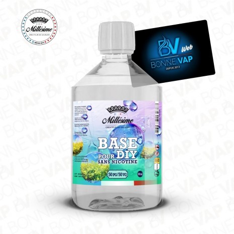 Base Végétale 500ml 5050 - Millésime