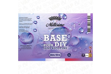 Base 1L 3070 - Millésime - Etiquette