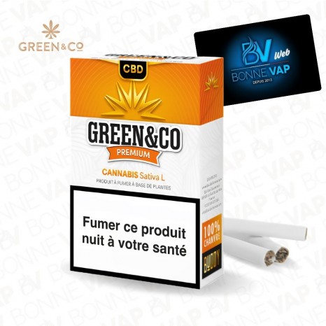 Cigarette CBD Premium - Green & Co