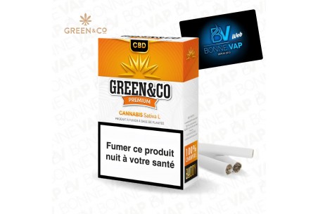 Cigarette CBD Premium - Green & Co