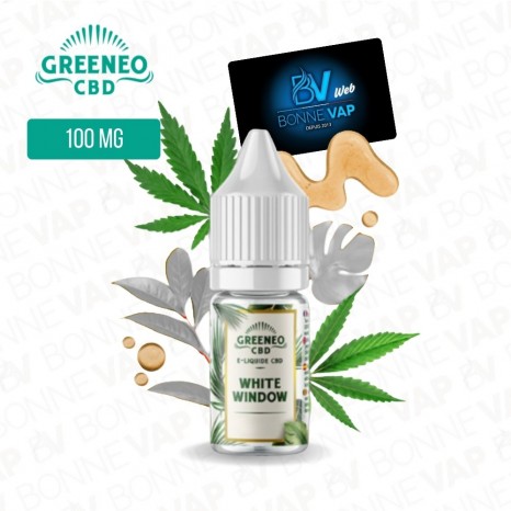 White Window 10ml - Greeneo CBD - 100mg