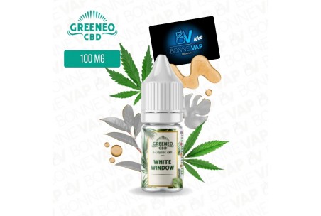 White Window 10ml - Greeneo CBD - 100mg