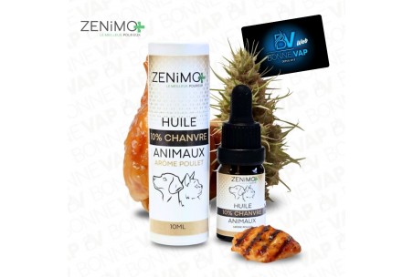 Huile Animaux CBD Poulet - Zenimo +