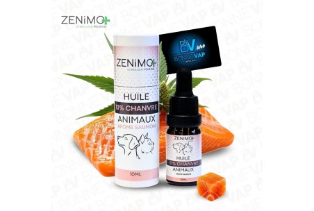 Huile Animaux CBD Saumon - Zenimo +
